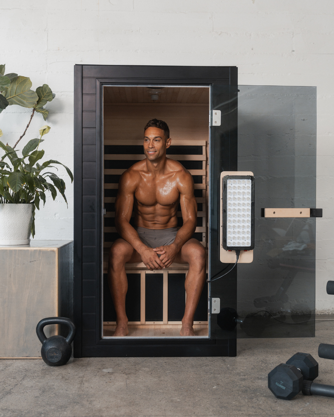 SaunaBox Solara Full Spectrum Infrared Sauna