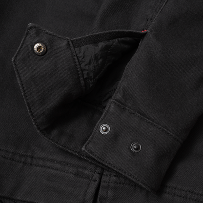 A1 Jacket in Steel Twill & Quilted Nylon