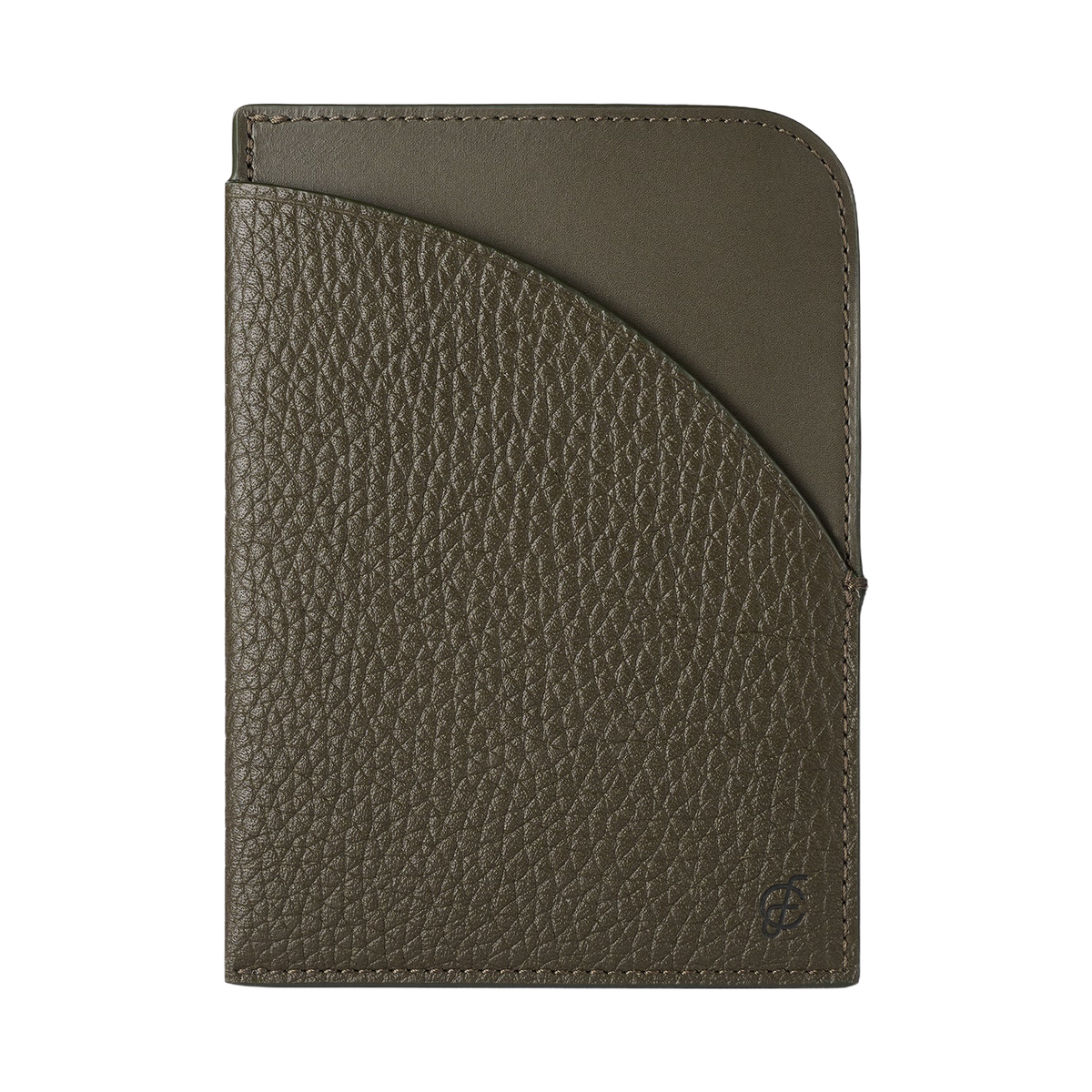 Carl Friedrik Clifton Passport Sleeve Dark Olive