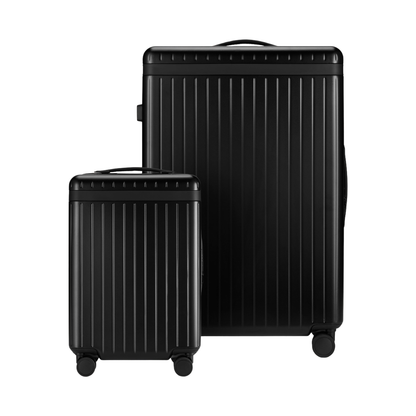 Carl Friedrik The Luggage Set Carry-on Large-Check-in Black Black