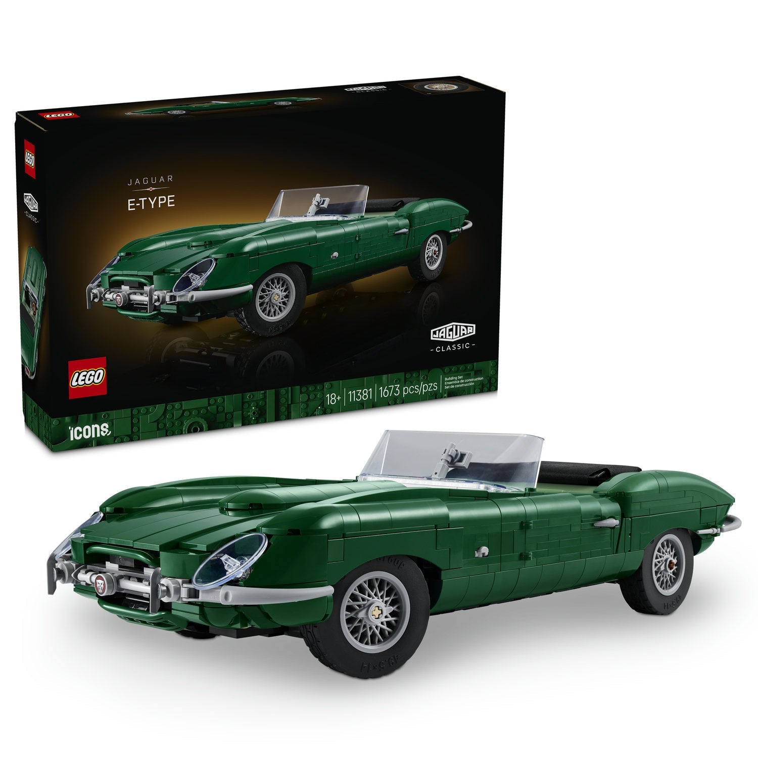 LEGO® Icons: Jaguar E-Type 11381