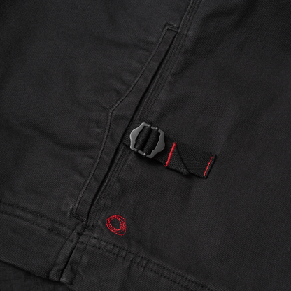 A1 Jacket in Steel Twill & Quilted Nylon