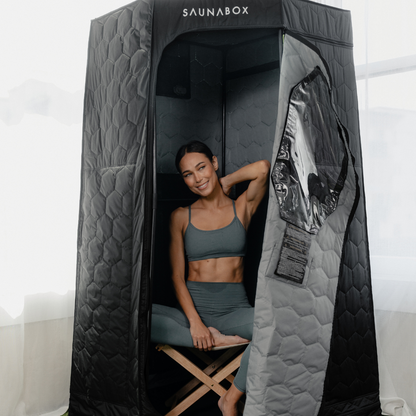 SaunaBox Pulse PRO Infrared Sauna with Red-light Therapy