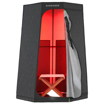 SaunaBox Pulse PRO Infrared Sauna with Red-light Therapy
