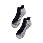 Ministry of Supply Atlas Ankle Sock - Black/Light Grey