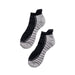 Ministry of Supply Atlas Ankle Sock - Black/Light Grey