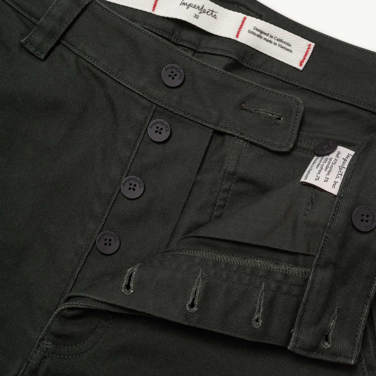 Shapers Pant in Steel Twill