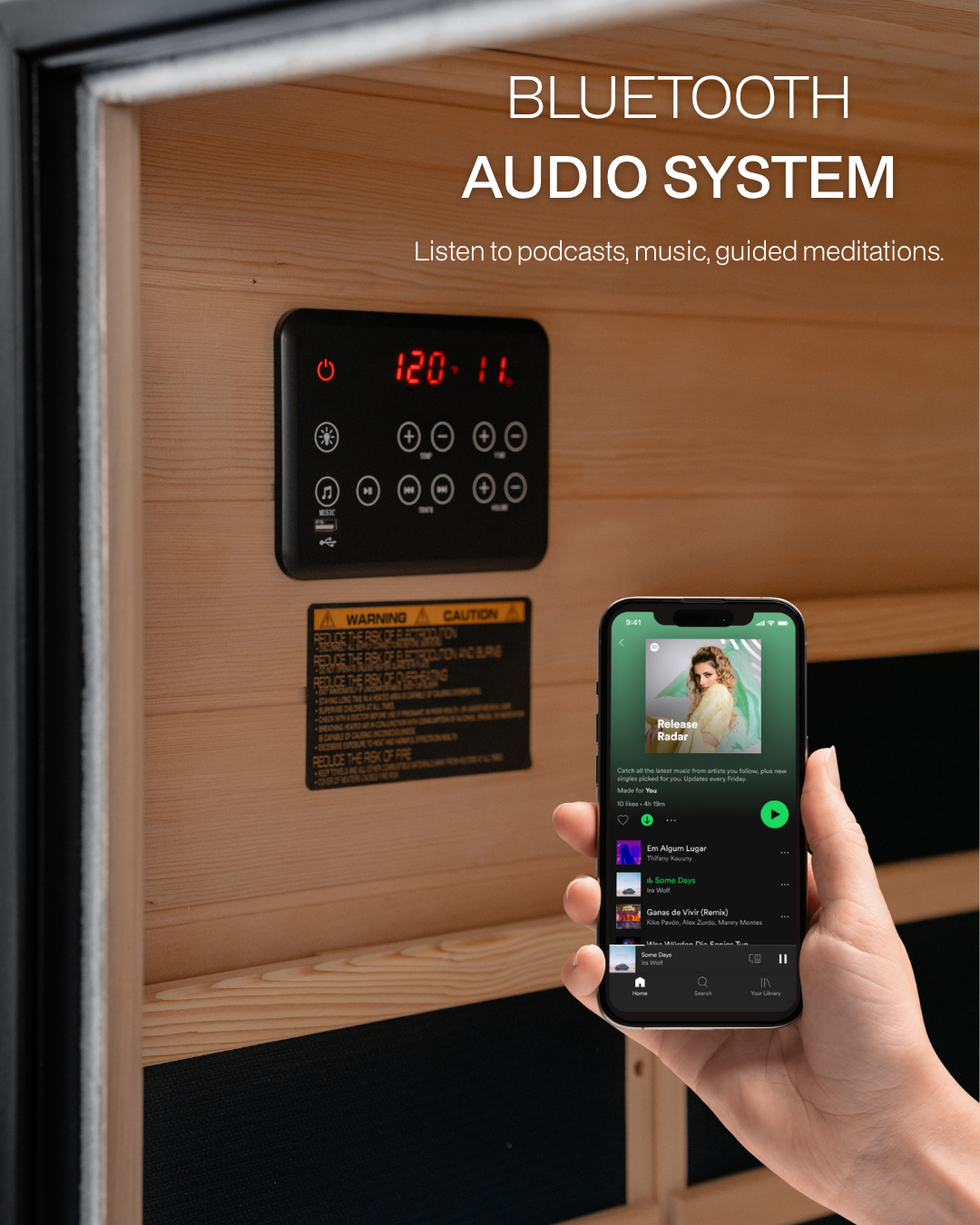 SaunaBox Solara Full Spectrum Infrared Sauna