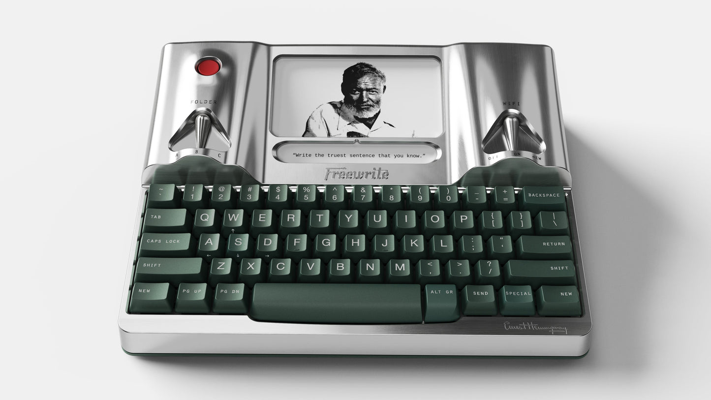 Freewrite Ernest Hemingway Signature Edition Typewriter