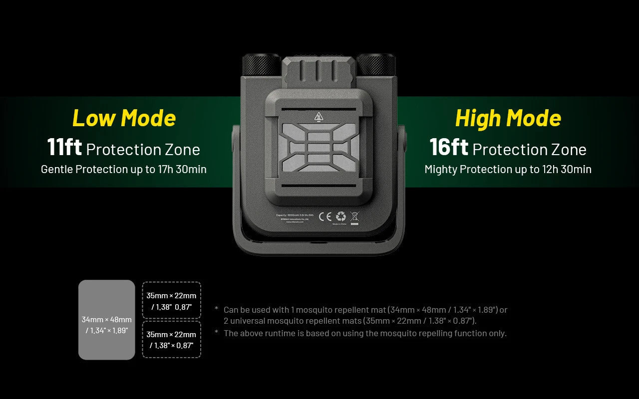 Nitecore NWL30 3-in-1 Outdoor Lantern & Mosquito Repeller