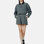 Holden Oversized French Terry Crew - BLACK