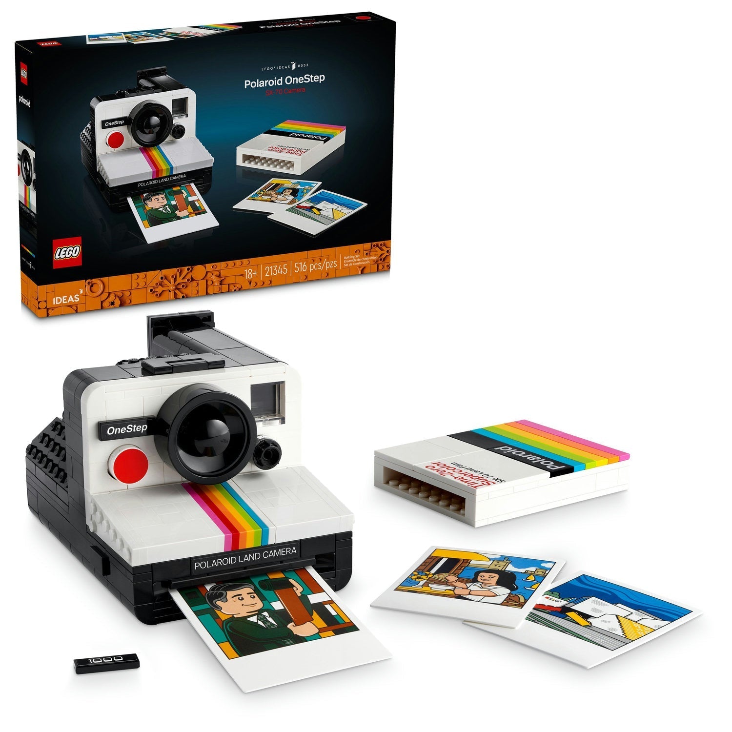 LEGO Polaroid OneStep SX-70 Camera | Uncrate Supply