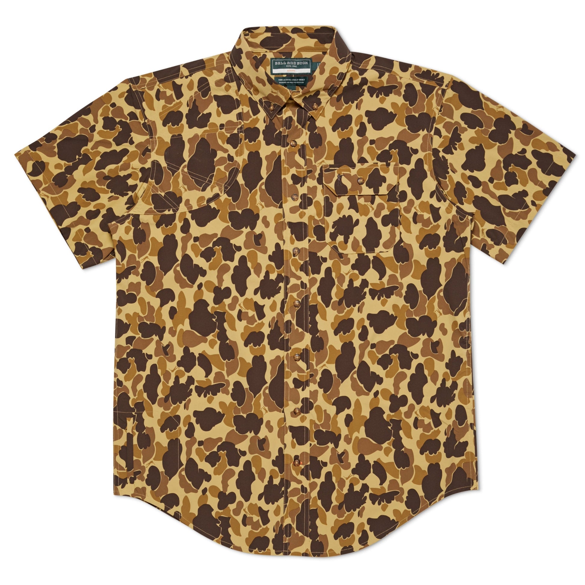 Active+ Field Shirt, Short Sleeve - Original Camo