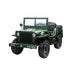 Freddo Toys 24V Freddo Military Willy Truck 3 Seater Electric Ride on - Green