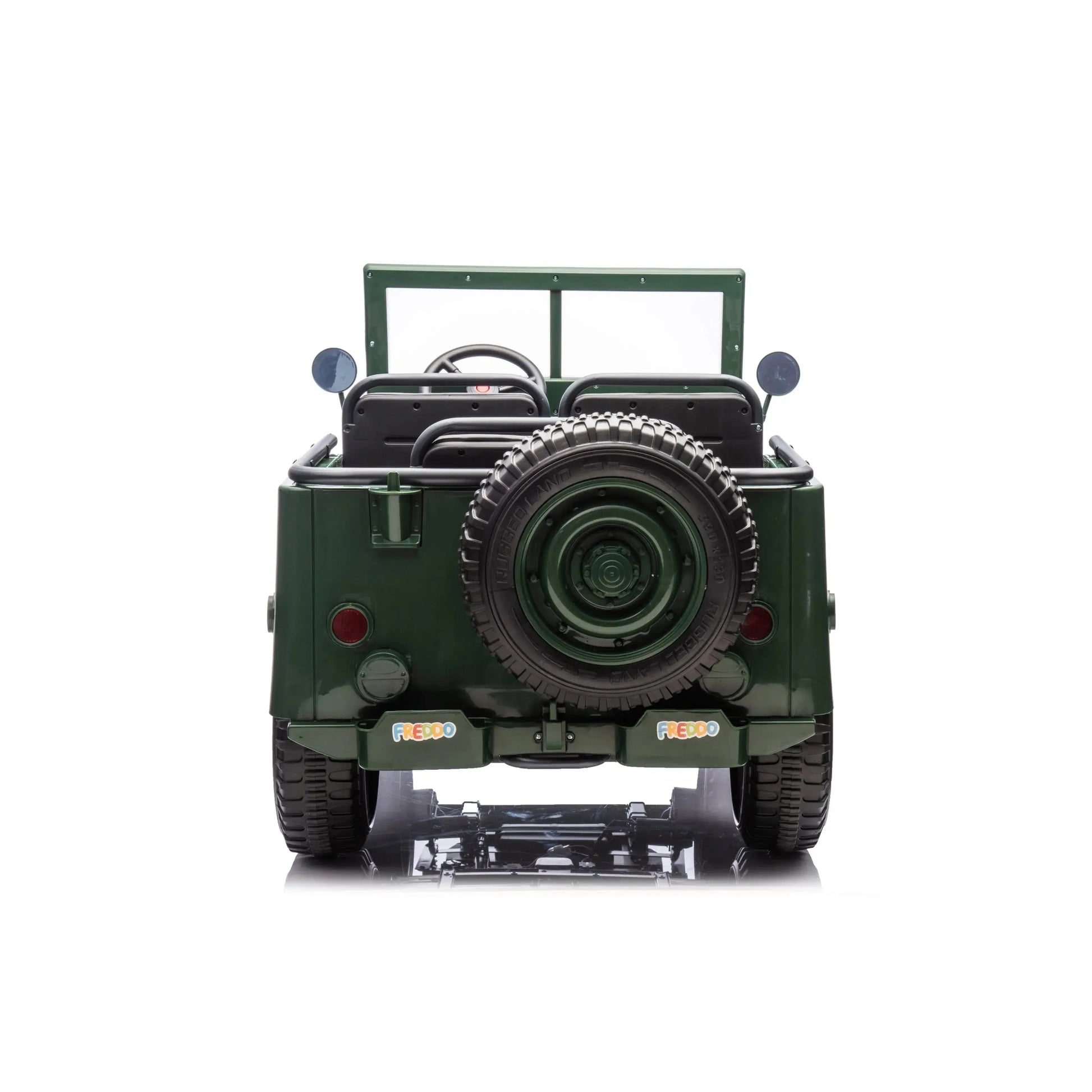 Freddo Toys 24V Freddo Military Willy Truck 3 Seater Electric Ride on
