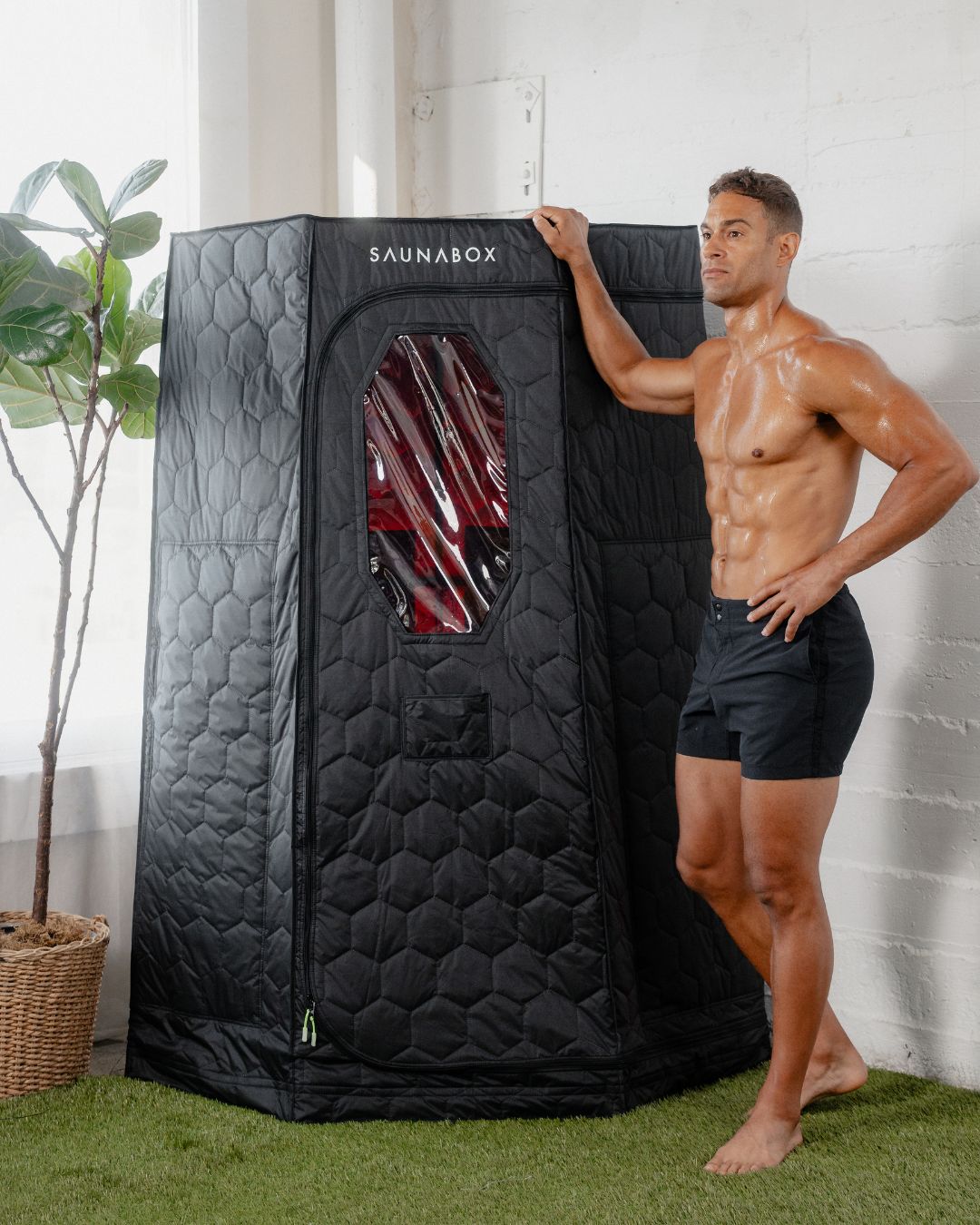 SaunaBox Pulse PRO Infrared Sauna with Red-light Therapy