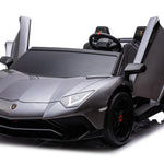 Ride-On Lamborghini Aventador Car - Grey