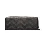 Monaco Travel Tie Case - Black Croc