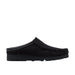 Clarks Wallabee Slip Shoe - Black Suede