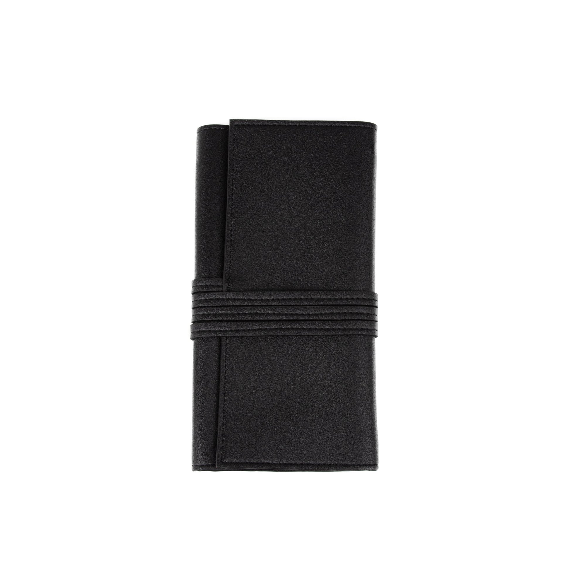 Abby Travel Jewelry Roll Black