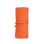 Abby Travel Jewelry Roll - Orange