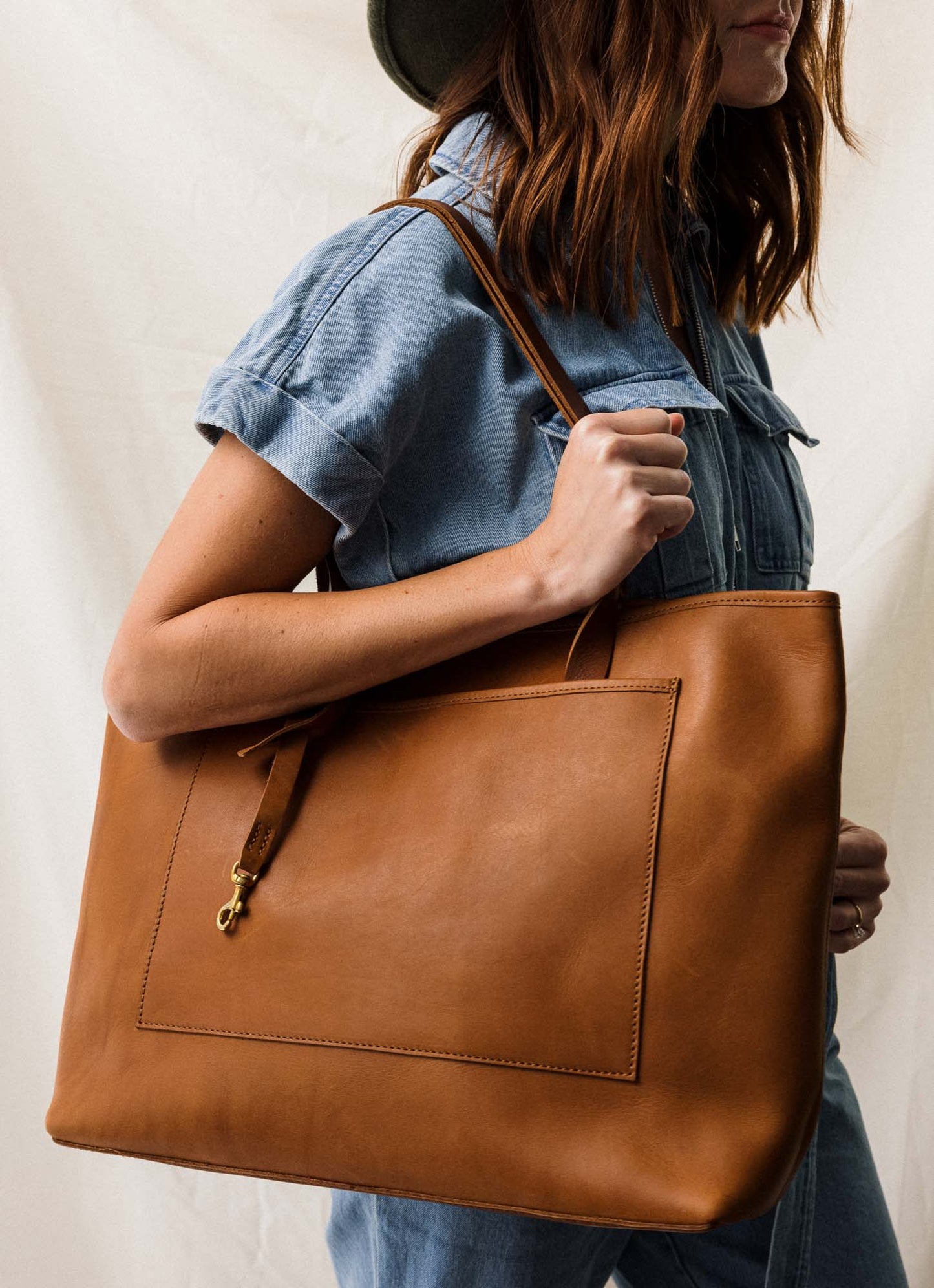 WP Standard Oversized Leather Tote