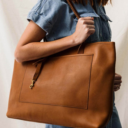 WP Standard Oversized Leather Tote