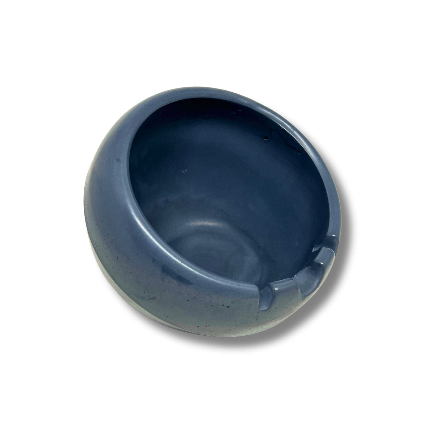 Gray Large Sphere Concrete Cigar Ashtray