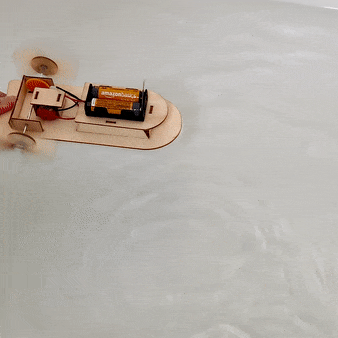 Paddlewheel Boat DIY Kit