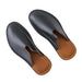 Mr. Grumpy Leather Slippers - Black