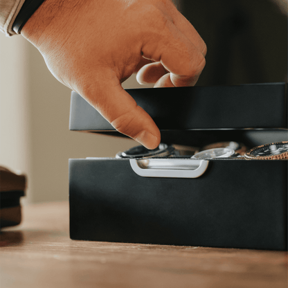 Modern 6-Slot Watch Box