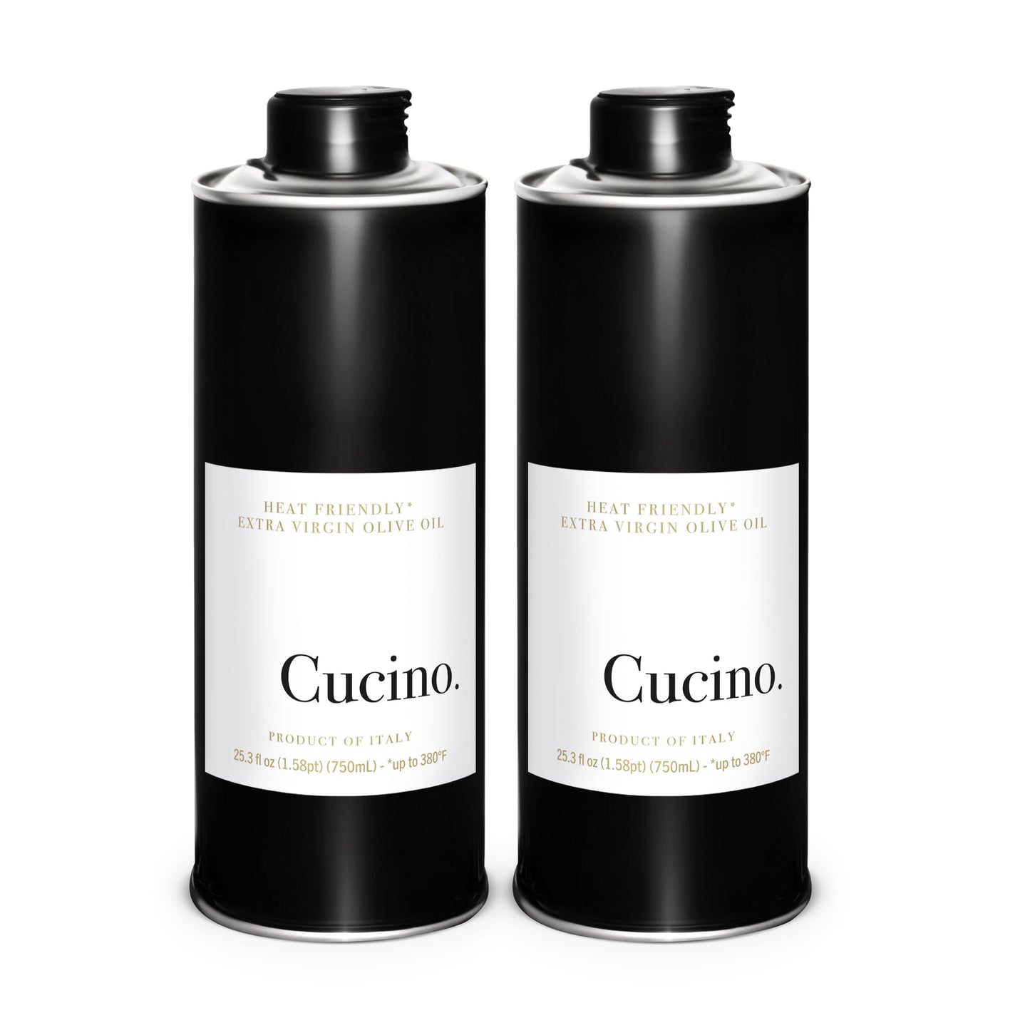 Heat Friendly Extra Virgin Olive Oil Cucino 2x750ml