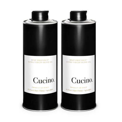 Heat Friendly Extra Virgin Olive Oil Cucino 2x750ml