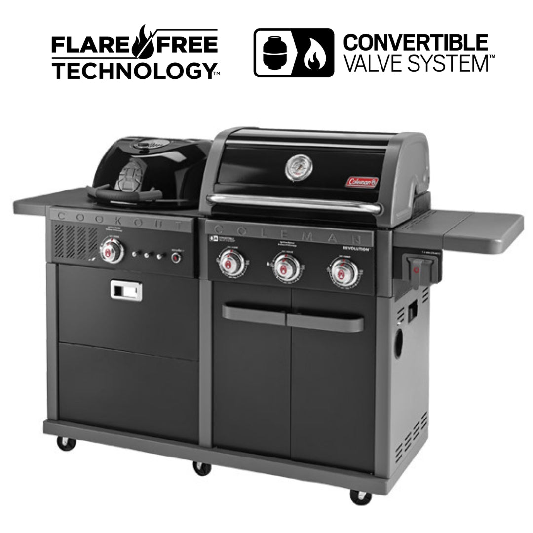 Coleman Revolution Dual Fuel Grill