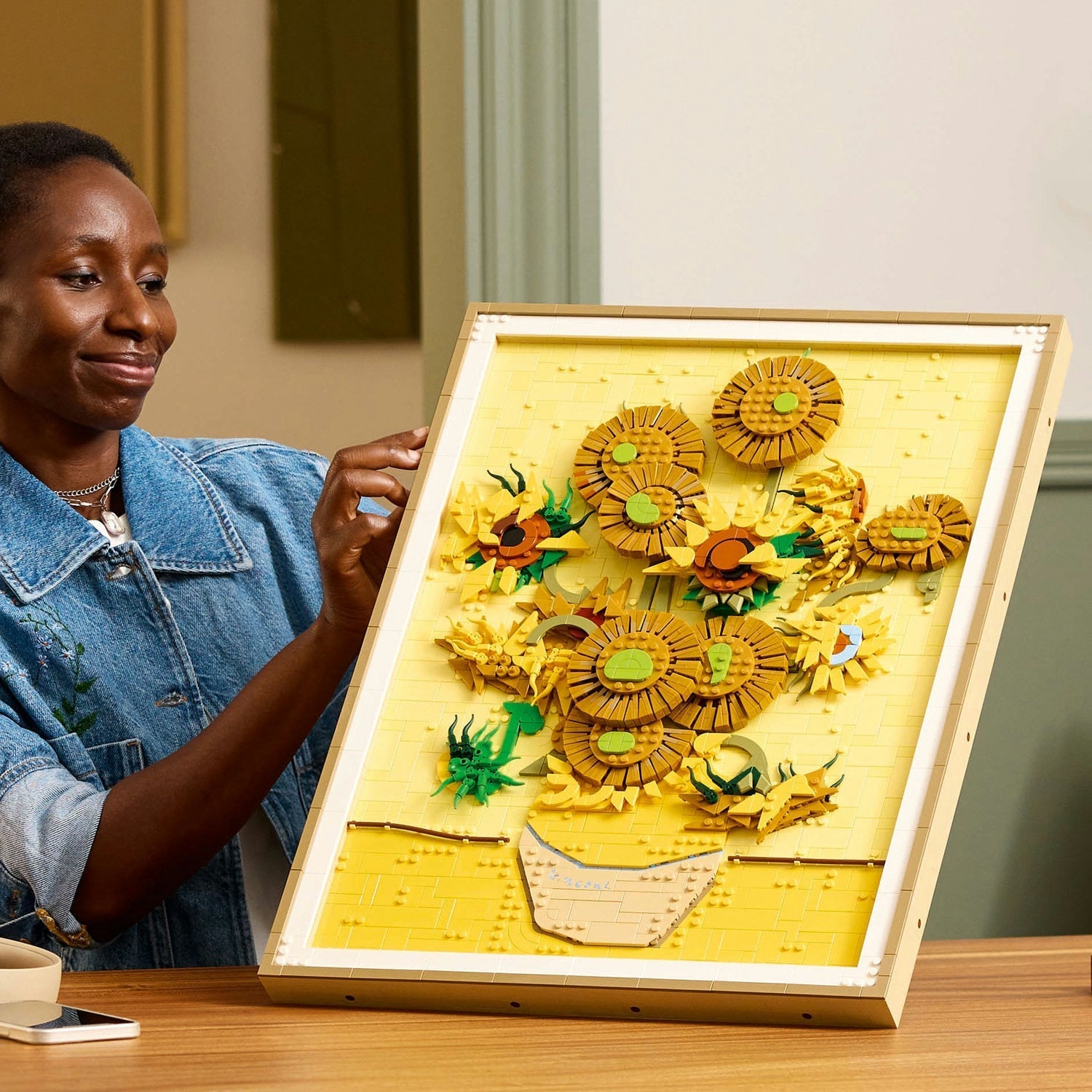 LEGO Vincent van Gogh Sunflowers | Uncrate Supply