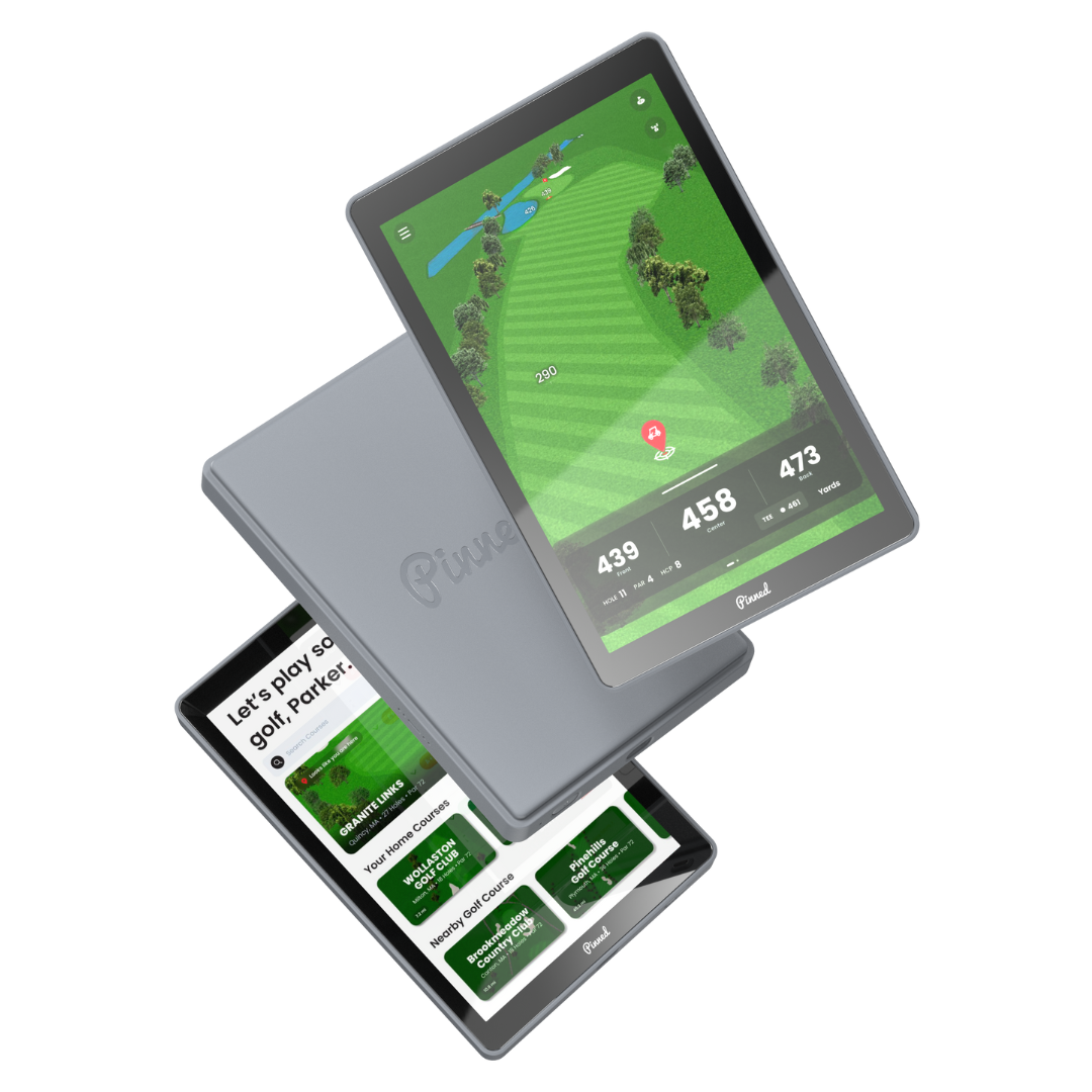 Pinned Golf The Caddie GPS Tablet