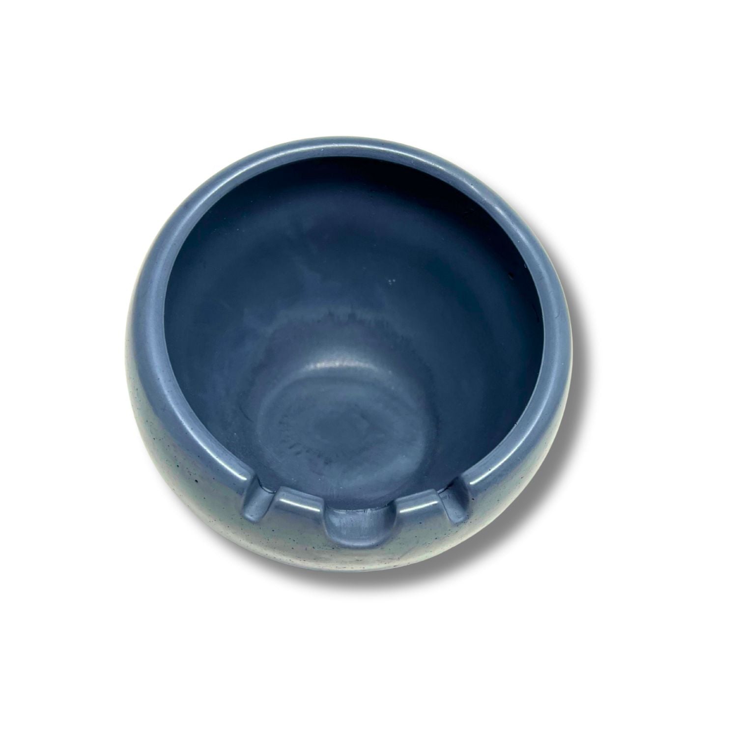 Gray Large Sphere Concrete Cigar Ashtray