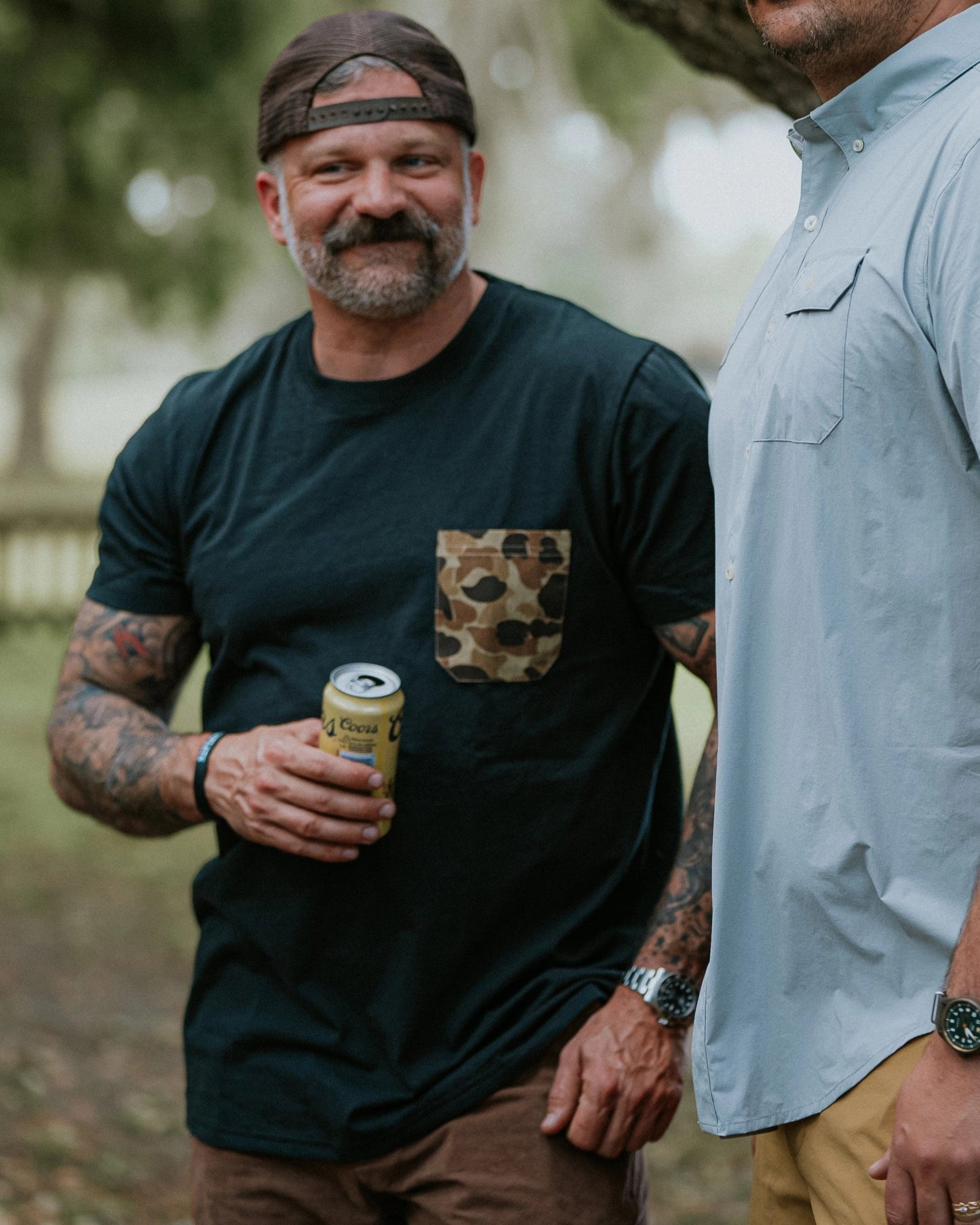 Ball and Buck Pocket Tee