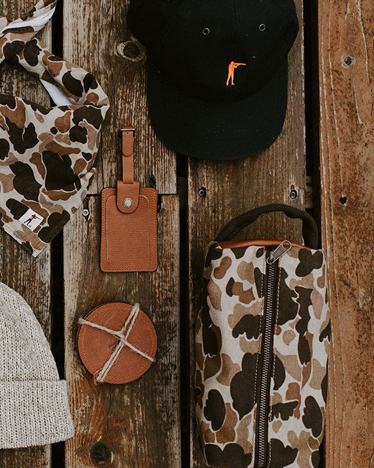 Ball and Buck Dopp Kit - Original Camo