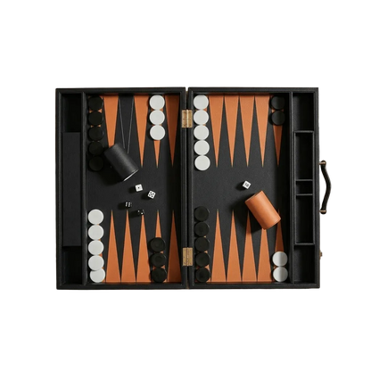 Leather Backgammon Set