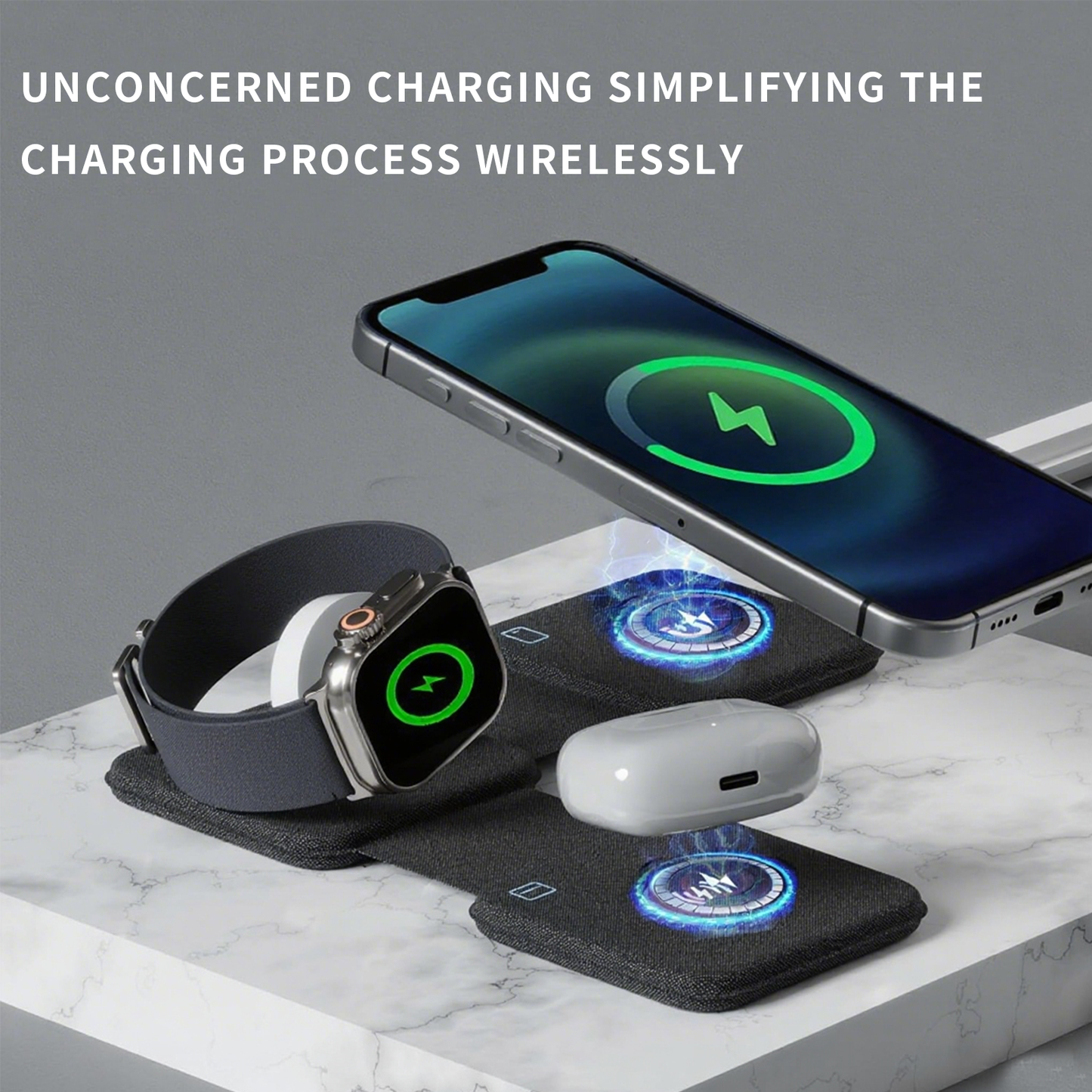 A-Tech Folding Travel Wireless Charger