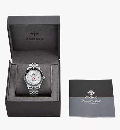 Zodiac Super Sea Wolf GMT Automatic Watch