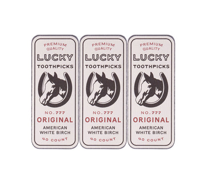 Lucky Original White Birch Toothpicks