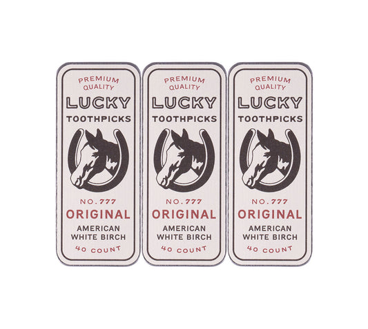 Lucky Original White Birch Toothpicks