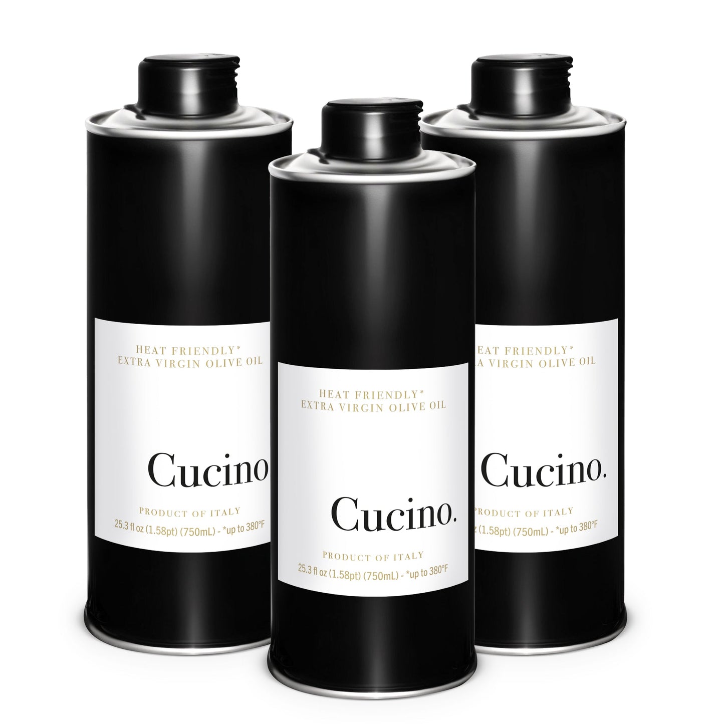 Heat Friendly Extra Virgin Olive Oil Cucino 3x750ml