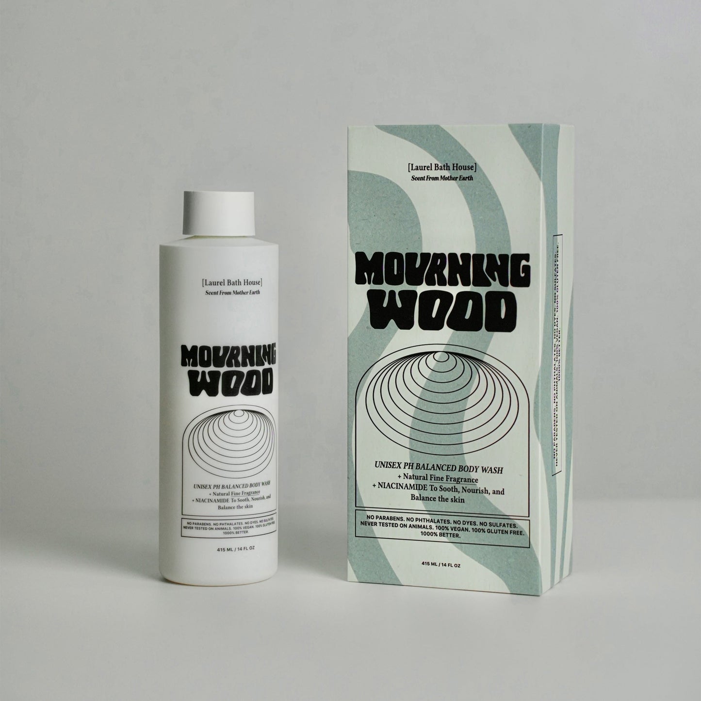 Laurel Bath House Mourning Wood Body Wash