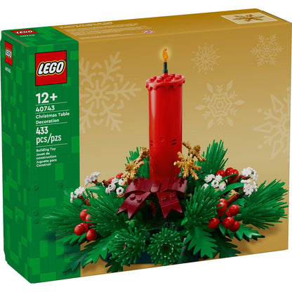 LEGO Icons Christmas Table Decoration