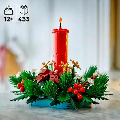 LEGO Icons Christmas Table Decoration