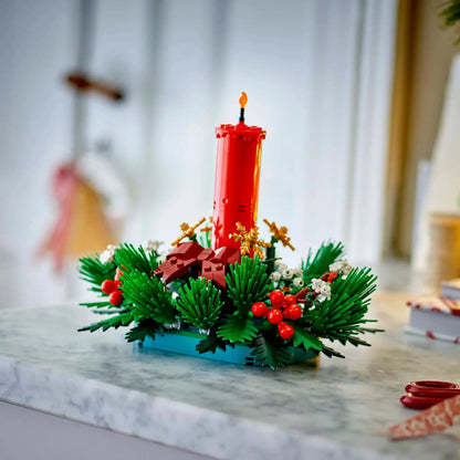 LEGO Icons Christmas Table Decoration