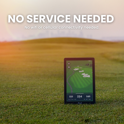 Pinned Golf The Caddie GPS Tablet